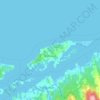 Topografische Karte Big Island, Höhe, Relief