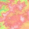 Topografische Karte Ardahan, Höhe, Relief
