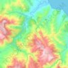 Topografische Karte Caïdat de Kaa Asrass, Höhe, Relief