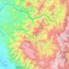 Topografische Karte Ayabaca, Höhe, Relief