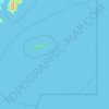 Topografische Karte Isla de Patos, Höhe, Relief