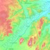 Topografische Karte Ambur, Höhe, Relief
