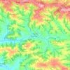 Topografische Karte Siepraw, Höhe, Relief