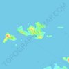 Topografische Karte Inishbofin Electoral Division, Höhe, Relief