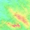 Topografische Karte Estremoz, Höhe, Relief