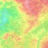 Topografische Karte Antsla vald, Höhe, Relief