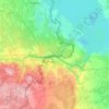 Topografische Karte Setomaa vald, Höhe, Relief