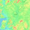 Topografische Karte Shannon, Höhe, Relief