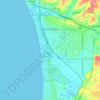 Topografische Karte Grover Beach, Höhe, Relief