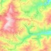 Topografische Karte Socota, Höhe, Relief