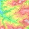 Topografische Karte Wald (AR), Höhe, Relief