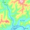Topografische Karte Jianguo Subdistrict, Höhe, Relief