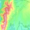 Topografische Karte Trasvase Entrepeñas–Buendía, Höhe, Relief