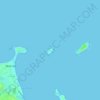 Topografische Karte Colt Island, Höhe, Relief
