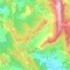 Topografische Karte Chalancon, Höhe, Relief