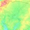 Topografische Karte منطقة أعزاز, Höhe, Relief