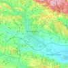 Topografische Karte 99734, Höhe, Relief