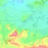 Topografische Karte Tiztoutine تيزضوضين, Höhe, Relief