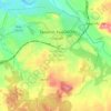 Topografische Karte Pachalik de Taourirt باشوية تاوريرت, Höhe, Relief
