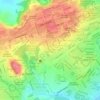 Topografische Karte Urbanización Roraima (UD-273), Höhe, Relief