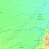 Topografische Karte Río Cinaruco, Höhe, Relief