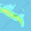 Topografische Karte Patnanongan Island, Höhe, Relief