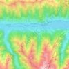 Topografische Karte Niedernsill, Höhe, Relief