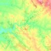 Topografische Karte Fronteira, Höhe, Relief