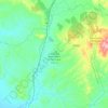 Topografische Karte Kariat Ben Aouda قرية بن عودة, Höhe, Relief