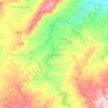 Topografische Karte Gaafour, Höhe, Relief