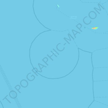Topografische Karte Tibiao, Höhe, Relief