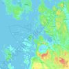Topografische Karte Vaasa, Höhe, Relief