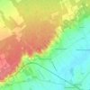 Topografische Karte Kemenesmihályfa, Höhe, Relief