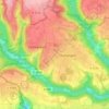 Topografische Karte 73568, Höhe, Relief