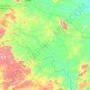 Topografische Karte Okene, Höhe, Relief