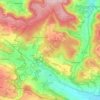 Topografische Karte Ifta, Höhe, Relief