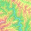 Topografische Karte Gadain, Höhe, Relief