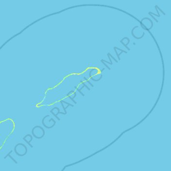 Topografische Karte Takaroa, Höhe, Relief