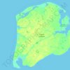 Topografische Karte Bely Island, Höhe, Relief