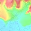 Topografische Karte Подгорное, Höhe, Relief