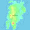 Topografische Karte Zayas Island, Höhe, Relief