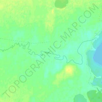 Topografische Karte Нурья, Höhe, Relief
