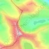 Topografische Karte Манси, Höhe, Relief