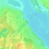 Topografische Karte Румянцево, Höhe, Relief