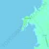 Topografische Karte Pine Island, Höhe, Relief