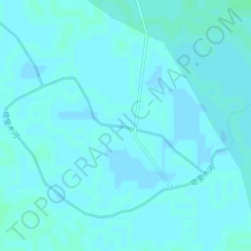 Topografische Karte 塔里木河 Tarim تارىم دەرياسى, Höhe, Relief