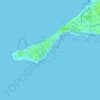 Topografische Karte La Punta Callao, Höhe, Relief