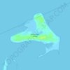 Topografische Karte Abdul Kalam Island, Höhe, Relief