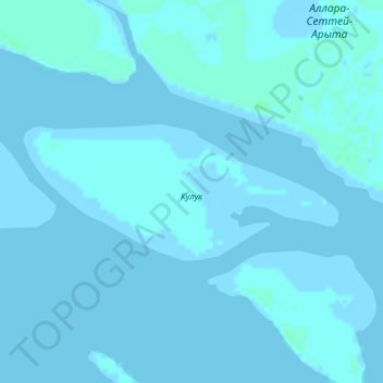 Topografische Karte Кулук, Höhe, Relief