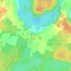 Topografische Karte Гагрино, Höhe, Relief